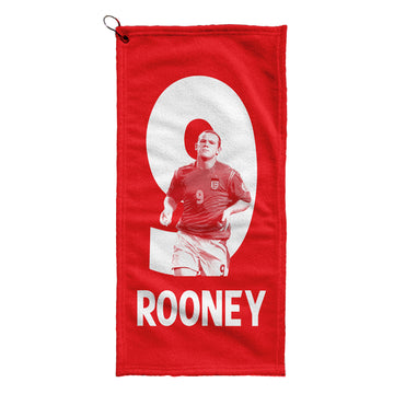 England - Rooney 9 - Golf Towel