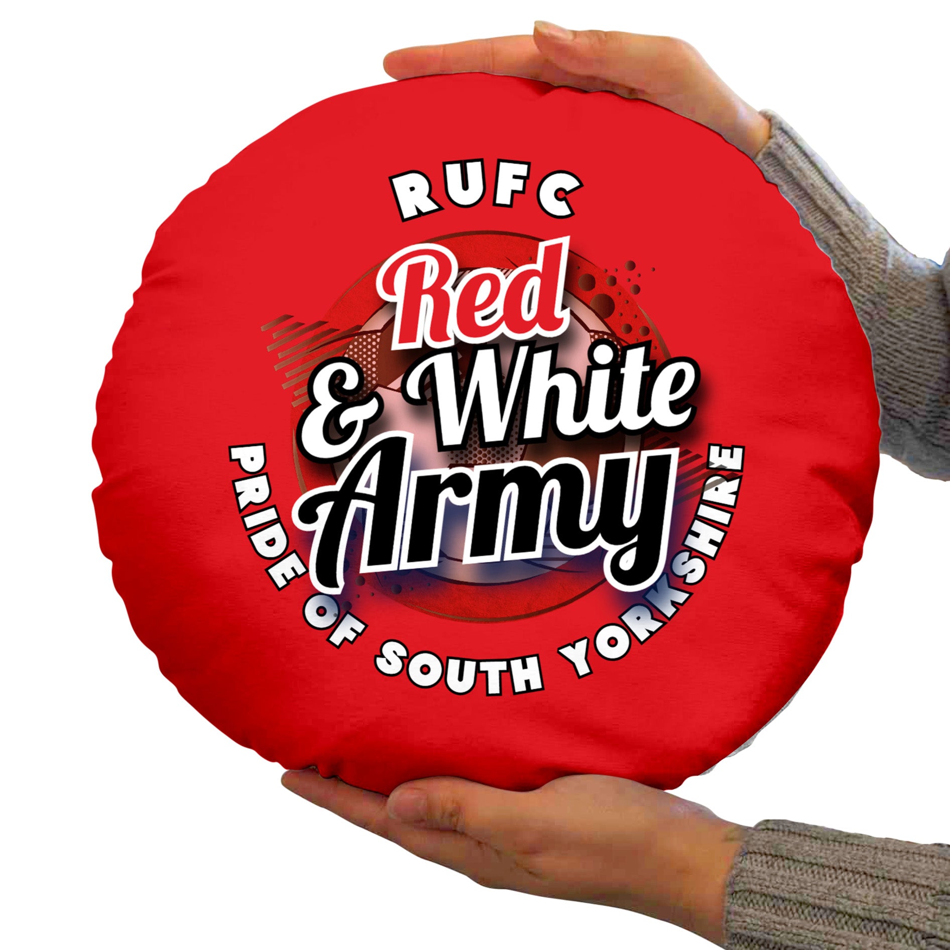 Rotherham RWA - Football Legends - Circle Cushion 14"