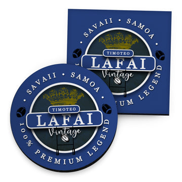 Samoa Rugby League  Lafai - Coaster - Circle or Square