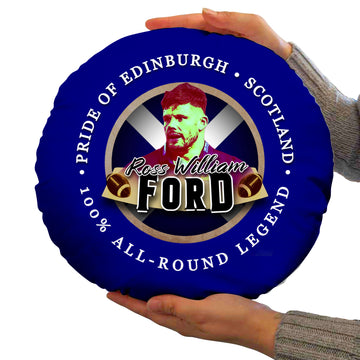 Scotland Rugby Union Ford  - Legend Collection - Circle Cushion 14