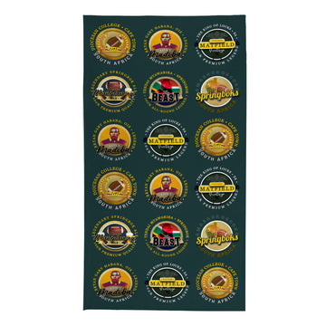 South Africa Rugby Union  - Legend Collection - Beach Towel