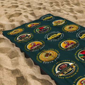 South Africa Rugby Union  - Legend Collection - Beach Towel