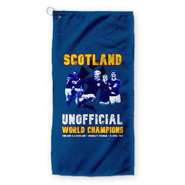 Scotland 1967 World Champions - Golf Towel