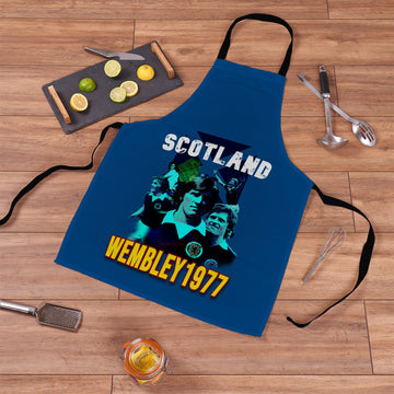 Scotland 1977 Wembley -  Adult Apron