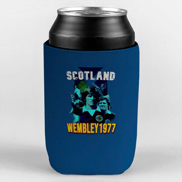 Scotland 1977 Wembley  - Drink Can Cooler