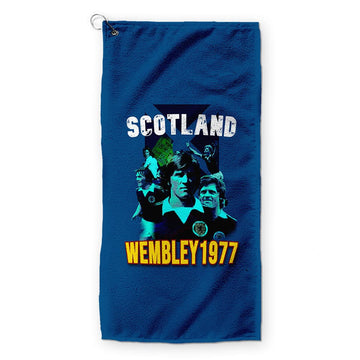 Scotland 1977 Wembley - Golf Towel