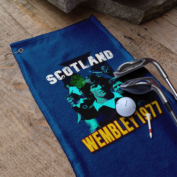 Scotland 1977 Wembley - Golf Towel