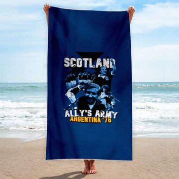 Scotland 1978 Argentina Beach Towel - 150cm x 75cm