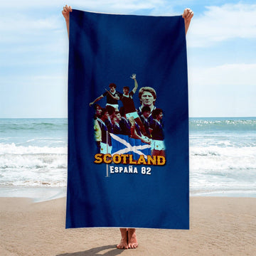 Scotland 1982 World Champions Beach Towel - 150cm x 75cm