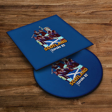 Scotland 1982 World Champions - Drinks Coaster - Square Or Circle