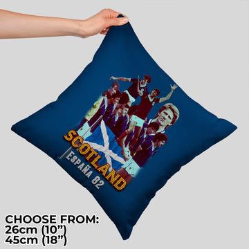 Scotland 1982 World Champions Cushion - Two Sizes