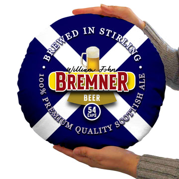 Scotland Bremner  - Legend Collection - Circle Cushion 14