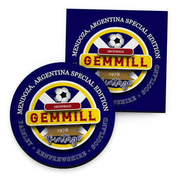 Scotland Gemmill - Coaster - Circle or Square