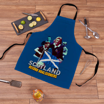 Scotland Goal scoring Legends -  Adult Apron