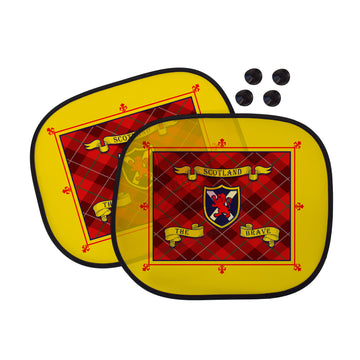 Scotland The Brave - Car Sun Shade - Set of 2