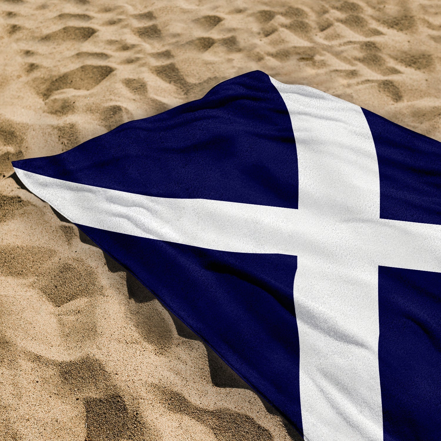 Scottish Saltire - Scotland Beach Towel - 150cm x 75cm