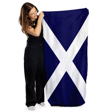 Scottish Saltire - Scotland Beach Towel - 150cm x 75cm