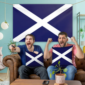 Scottish Saltire - Scotland 5ft x 3ft Fabric Banner