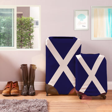 Scottish Saltire - Scotland Luggage Cover - 3 Sizes