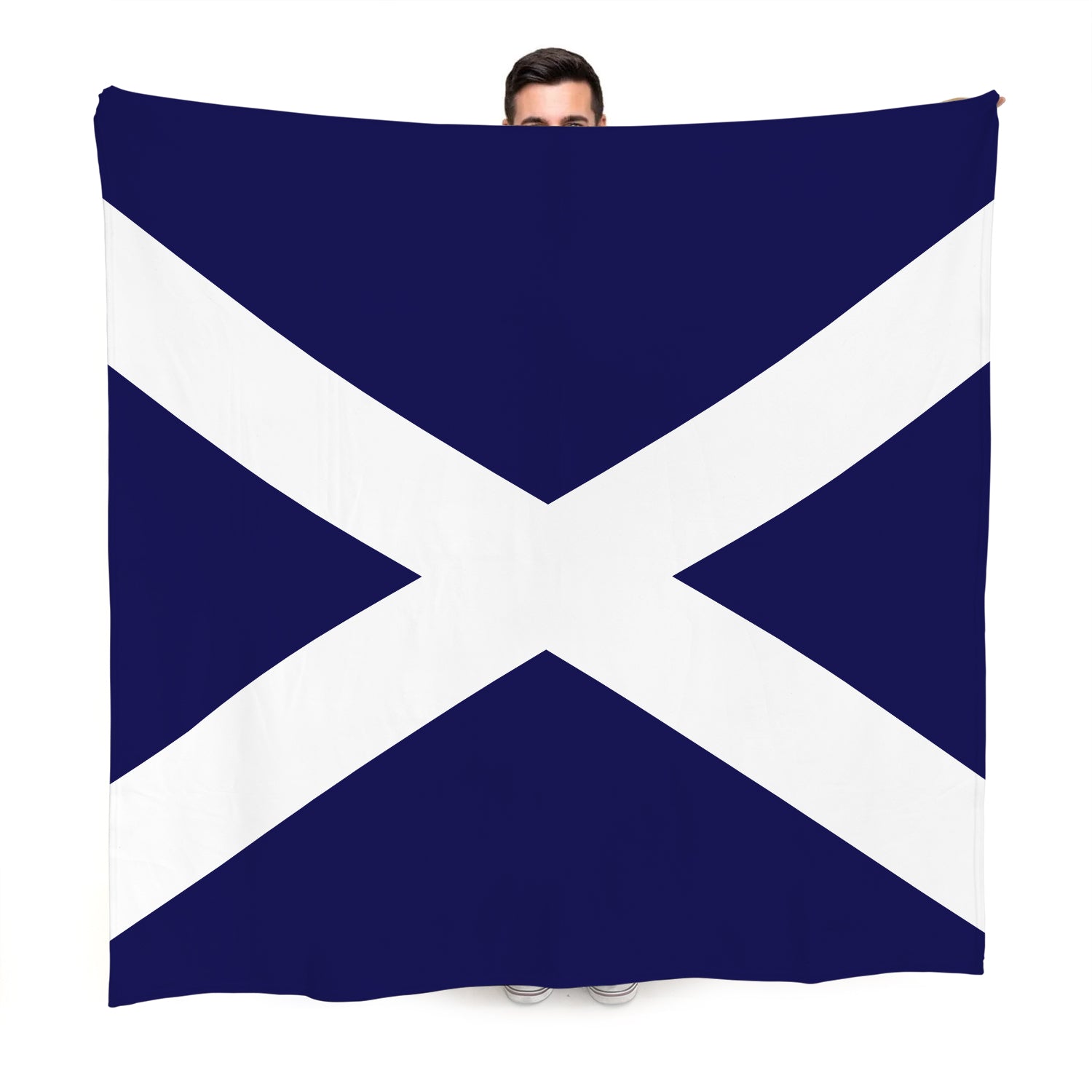 Scottish Saltire - Scotland Fleece 150cm X 150cm