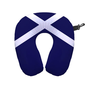 Scottish Saltire - Scotland Travel Pillow