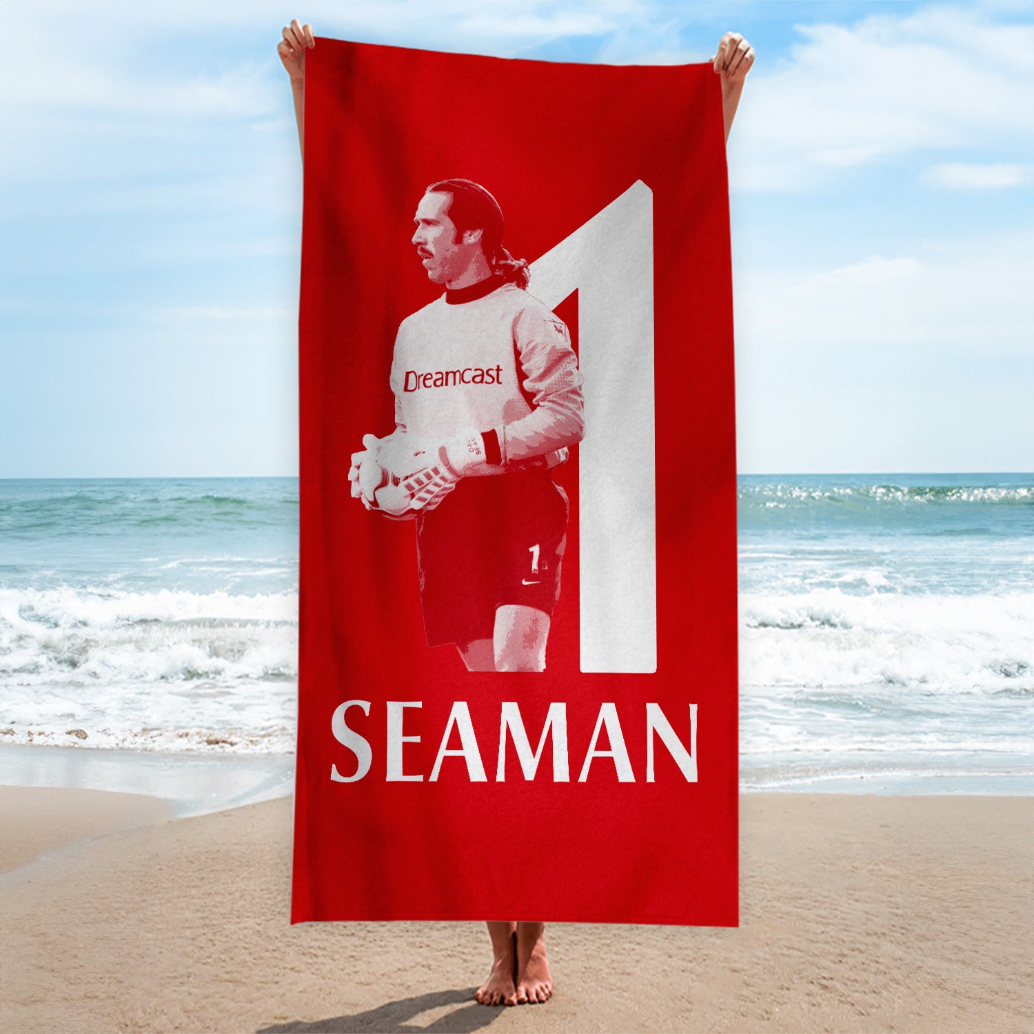 The Gooners - Seaman 1 - Beach Towel - 150cm x 75cm