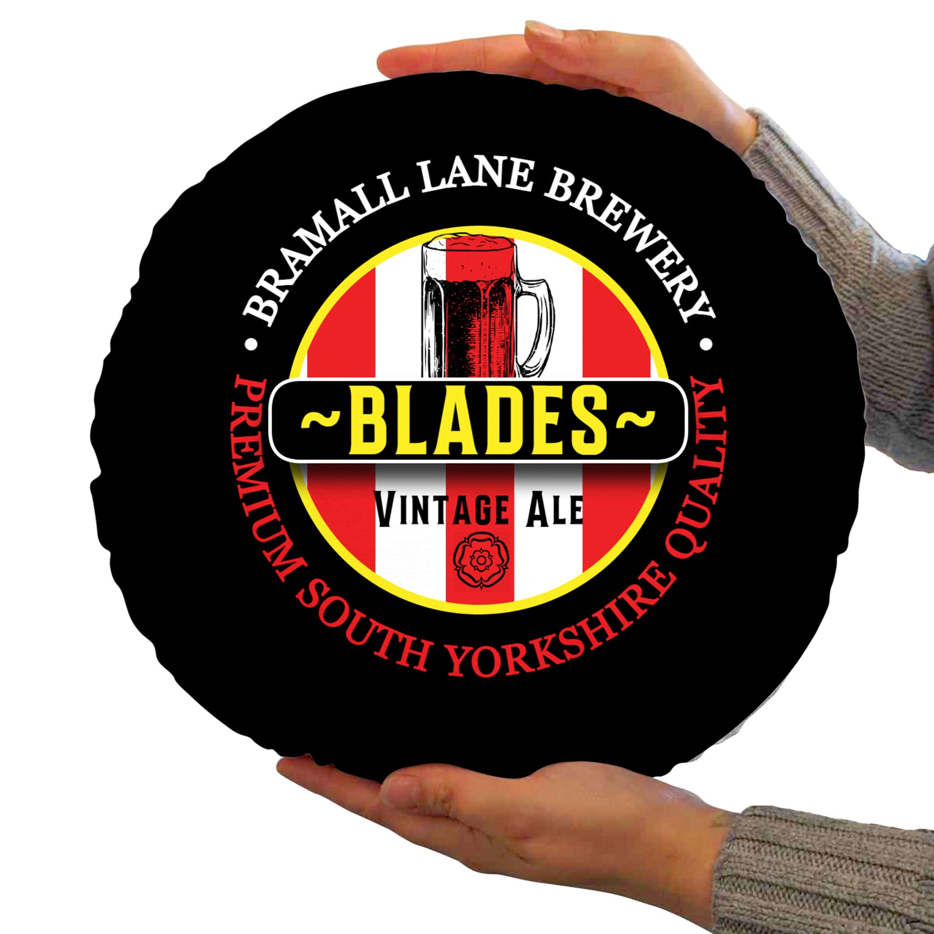 Sheffield  Blades - Football Legends - Circle Cushion 14"