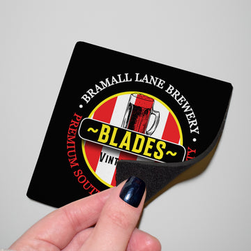 Sheffield  Blades - Football Coaster - Square Or Circle