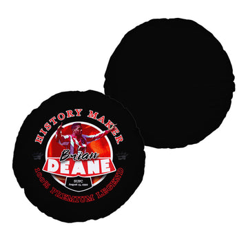 Sheffield  Brian Deane - Football Legends - Circle Cushion 14