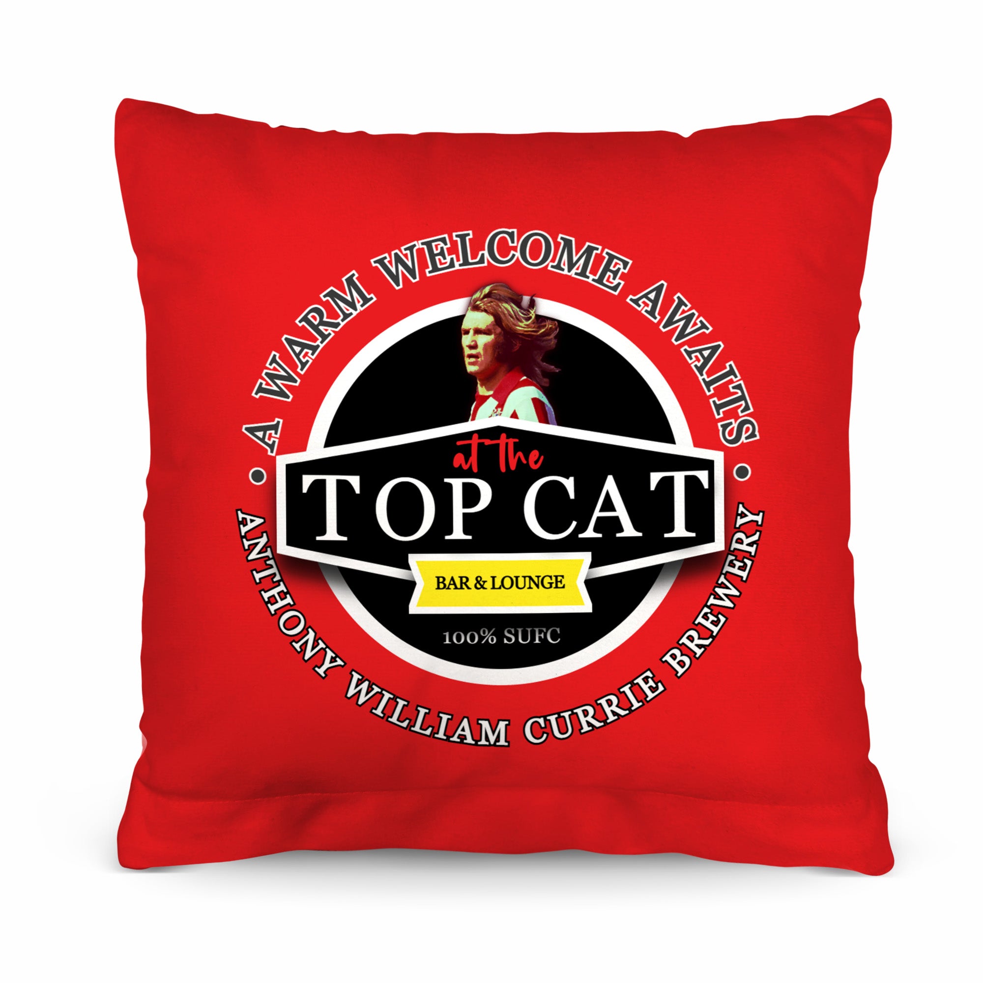 Sheffield  Tony Currie - Football Legends - Cushion 10"