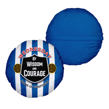 Wednesday Courage - Football Legends - Circle Cushion 14