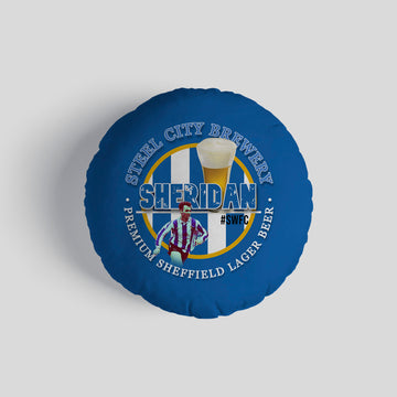 Wednesday Sheridan - Football Legends - Circle Cushion 14