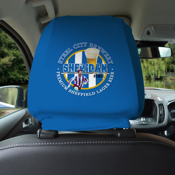 Wednesday Sheridan - Football Legends - Headrest Cover