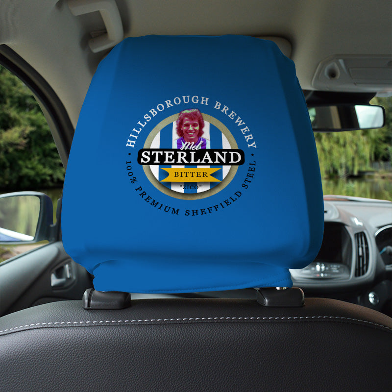 Wednesday Sterland - Football Legends - Headrest Cover