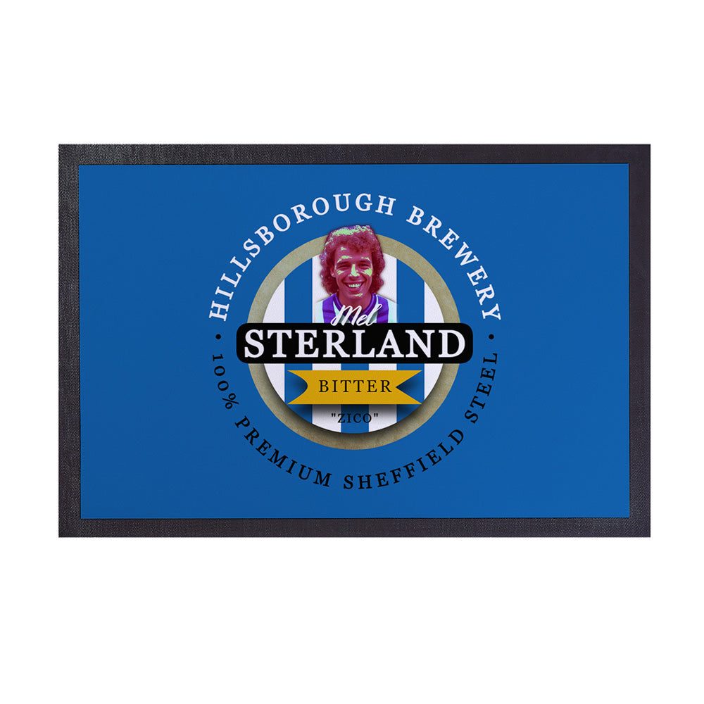 Wednesday Sterland  - Football Legends - Door Mat -60cm X 40cm