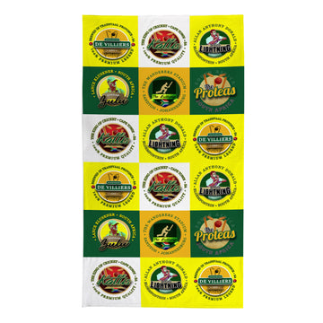 South Africa Proteas Cricket - Legend Collection - Beach Towel