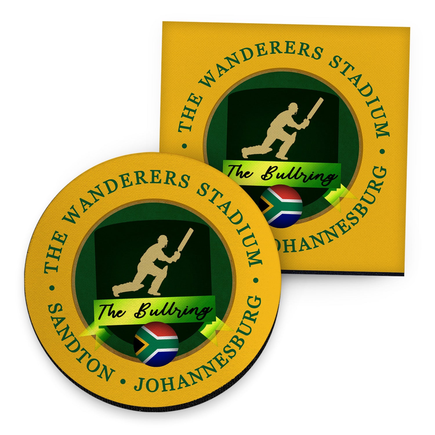 South Africa Wanderers - Coaster - Circle or Square