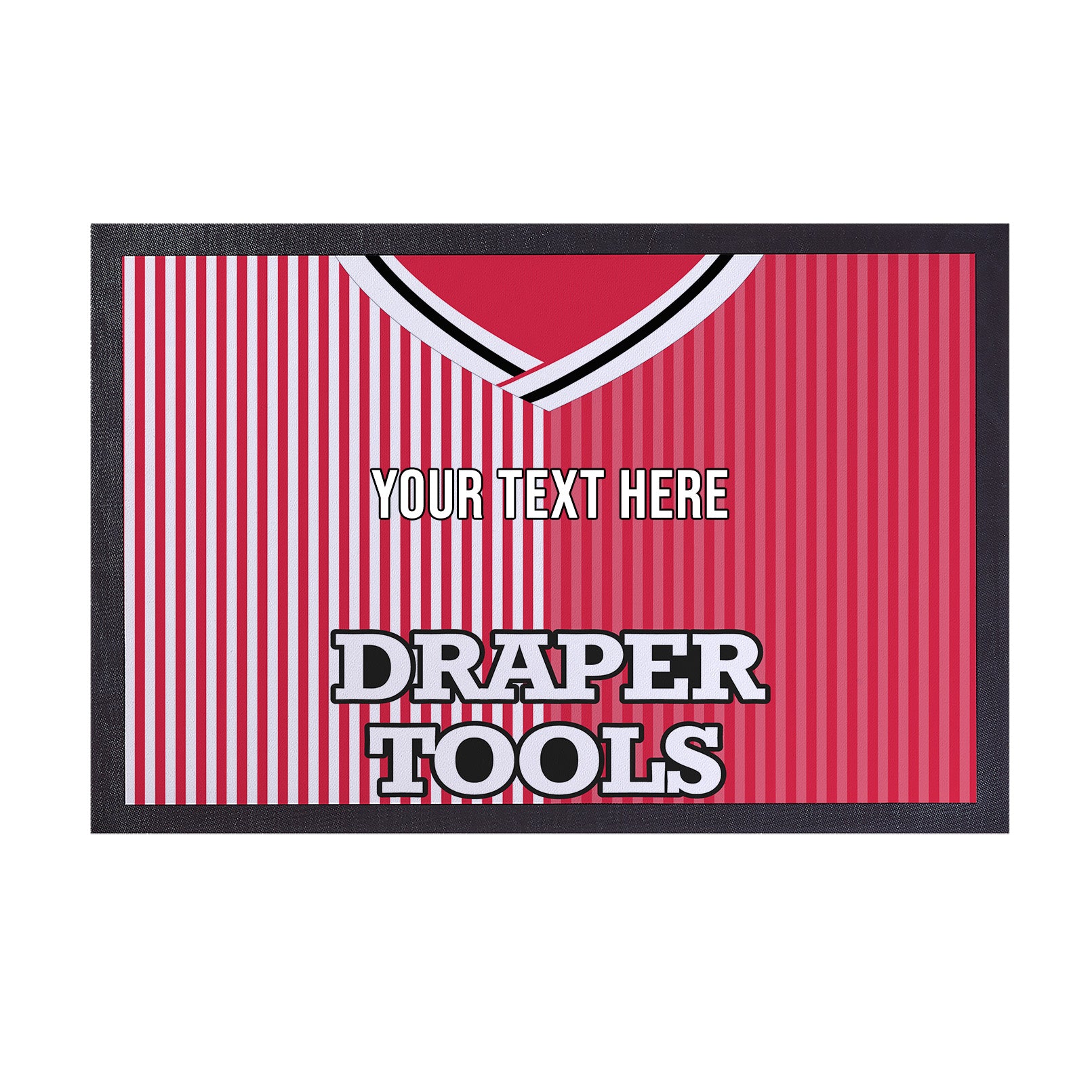 Soton 1987 Home Shirt - Personalised Retro Door Mat - 60cm x 40cm