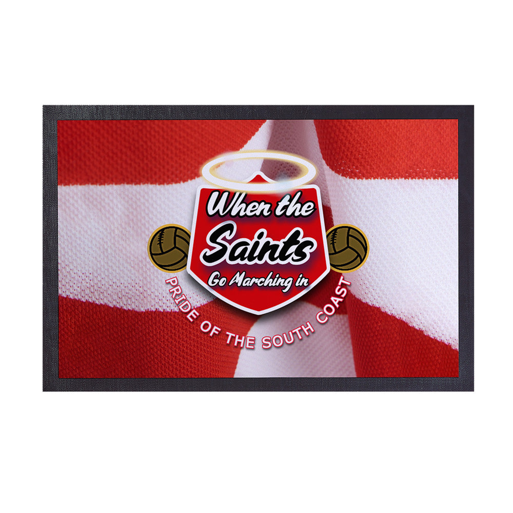 Soton Saints   - Football Legends - Door Mat -60cm X 40cm