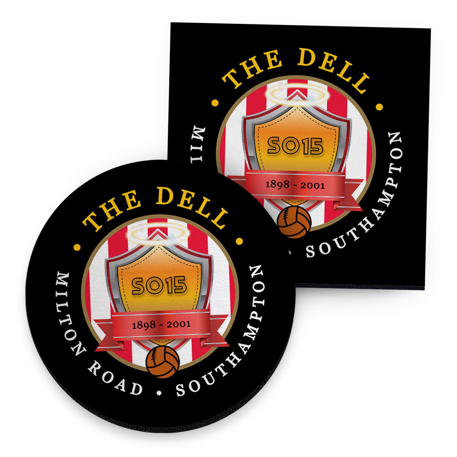 Soton The Dell - Football Coaster - Square Or Circle