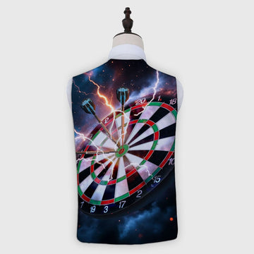 Darts Cosmic Design - Novelty Costume Fancy Dress Waistcoat ( 4 sizes available )