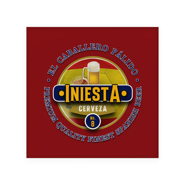 Spain Iniesta - Coaster - Circle or Square