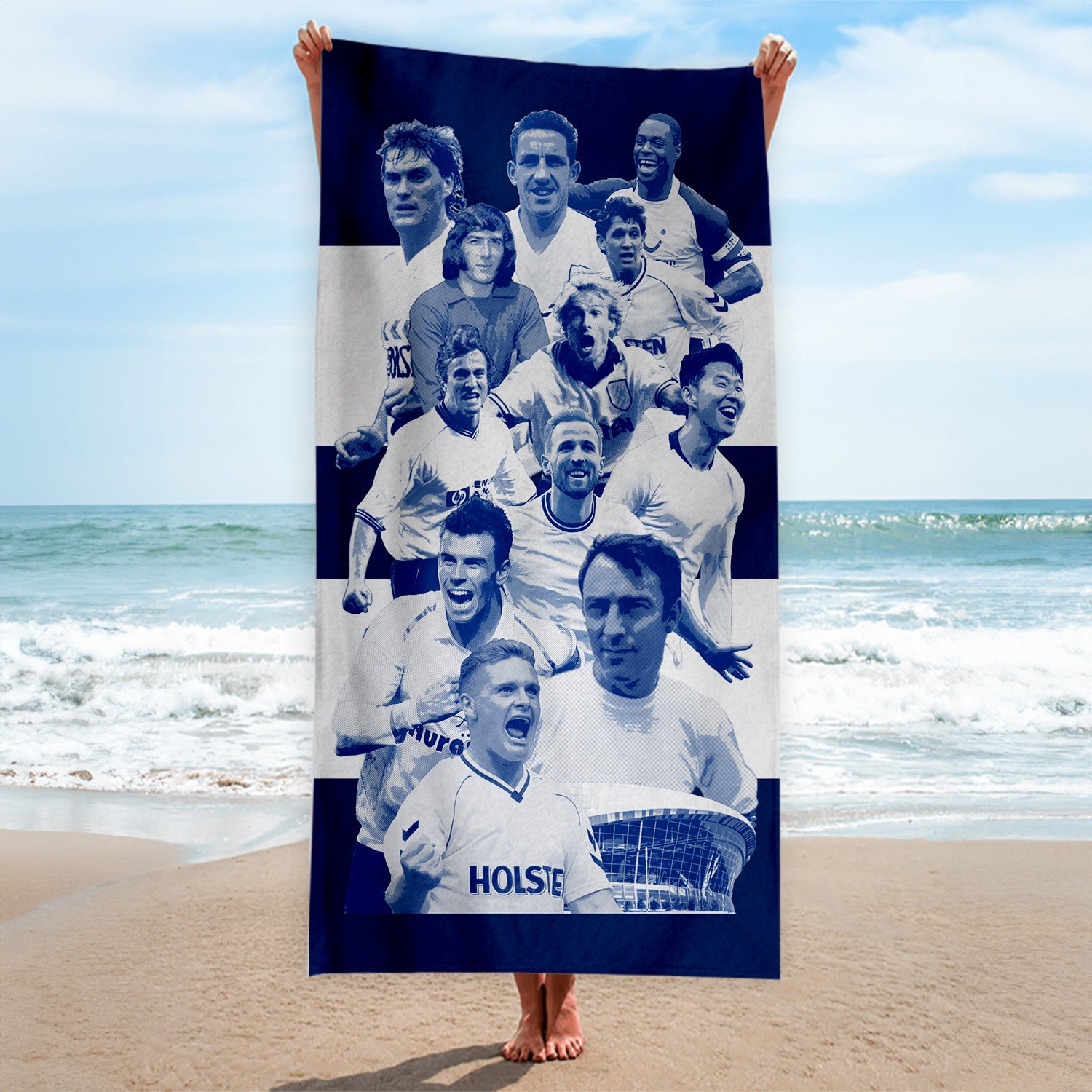 Totts Montage - Beach Towel - 150cm x 75cm