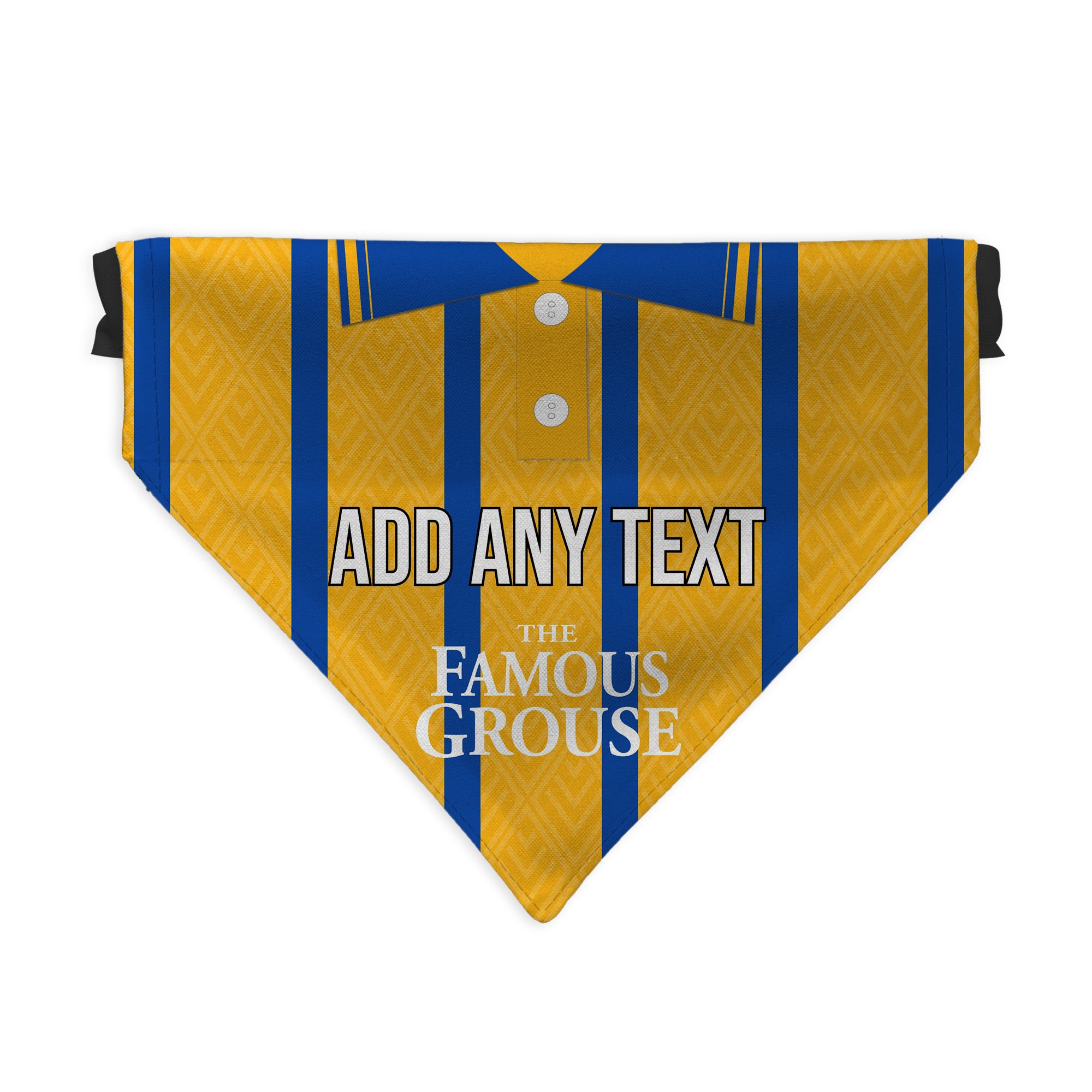 St Johnstone 1994 Away Shirt - Personalised Pet Bandana - 4 Sizes