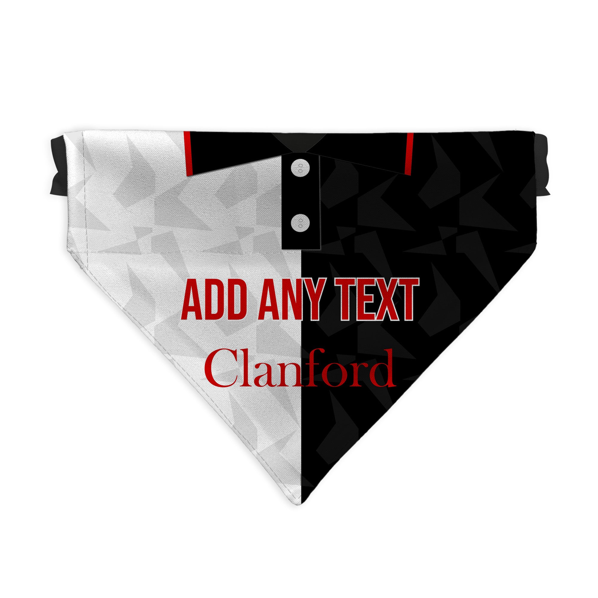 St Mirren 1994 Home Shirt - Personalised Pet Bandana - 4 Sizes