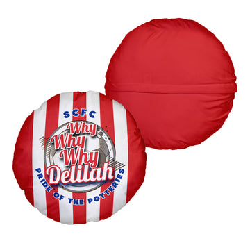 Stoke Delilah_- Football Legends - Circle Cushion 14