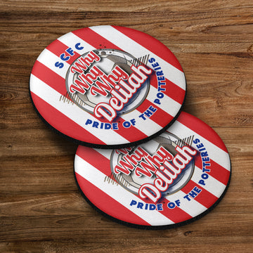 Stoke Delilah_- Football Coaster - Square Or Circle