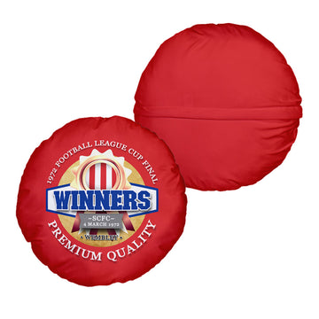 Stoke League Cup_- Football Legends - Circle Cushion 14