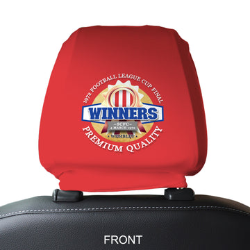 Stoke League Cup_- Football Legends - Headrest Cover