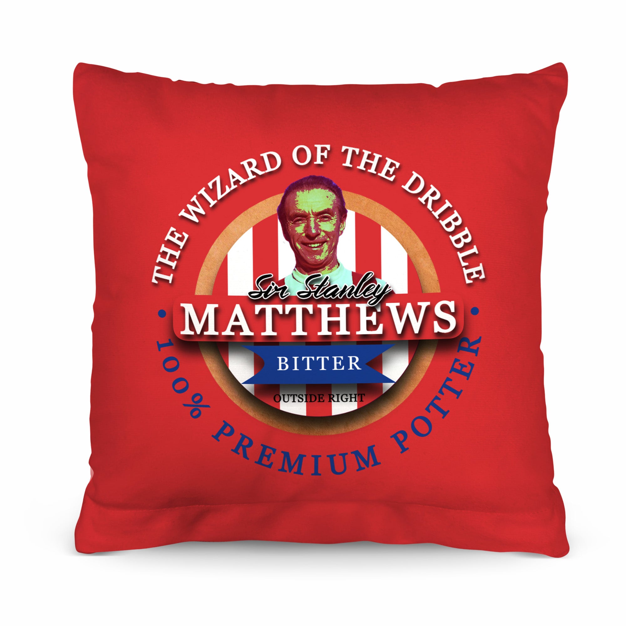 Stoke Matthews - Football Legends - Cushion 10"